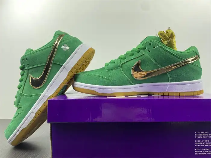 Kick Theory Nike SB Dunk Low St. Patricks Day BQ6817-303 0130