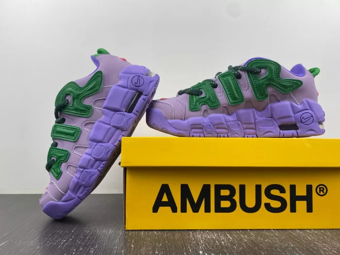 Kick Theory Ambush x Nike Air More Uptempo Low Lilac FB1299-500 0120