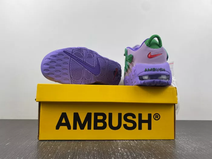 Kick Theory Ambush x Nike Air More Uptempo Low Lilac FB1299-500 0120