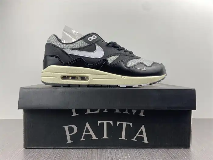 Kick Theory Duluth Nike Air Max 1 Patta Waves Black (without Bracelet) DQ0299-001 0130