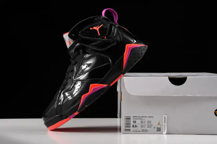 Kick Theory Duluth Air Jordan 7 Retro Black Patent 313358-006 0124