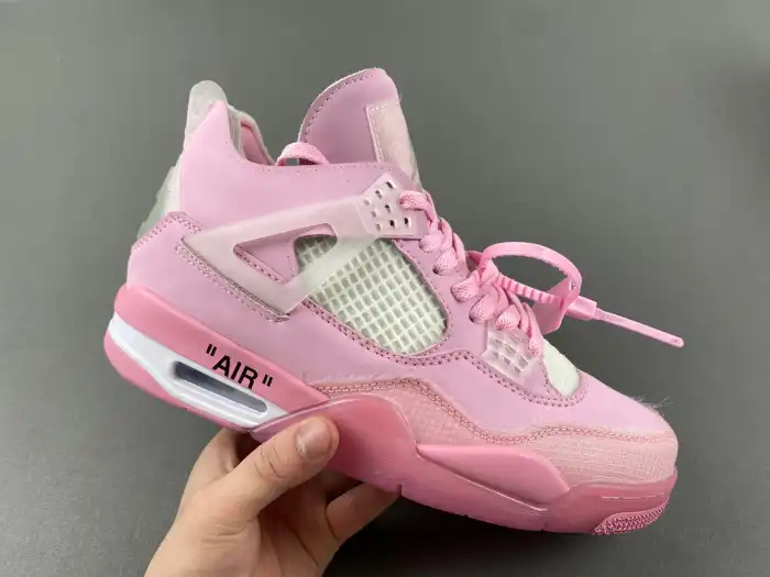 Kick Theory OFF-WHITE X JORDAN 4 PINK 0124