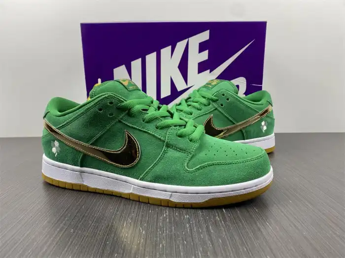 Kick Theory Nike SB Dunk Low St. Patricks Day BQ6817-303 0130