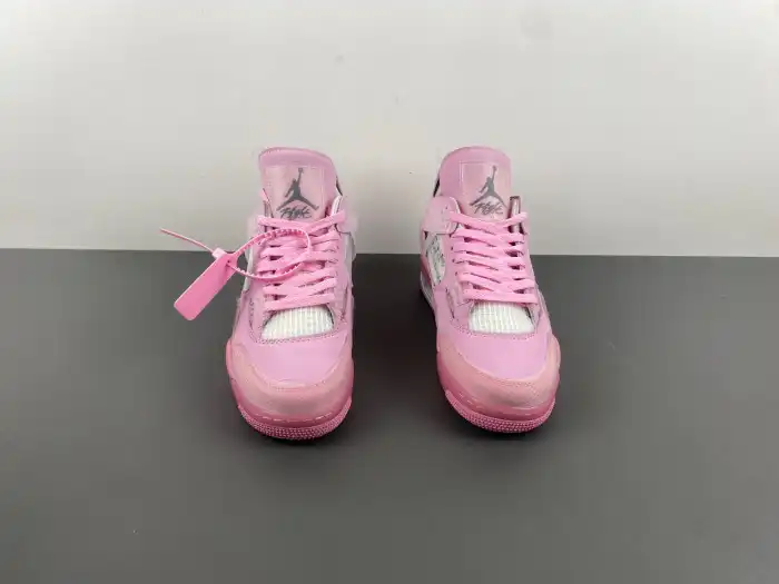 Kick Theory OFF-WHITE X JORDAN 4 PINK 0124