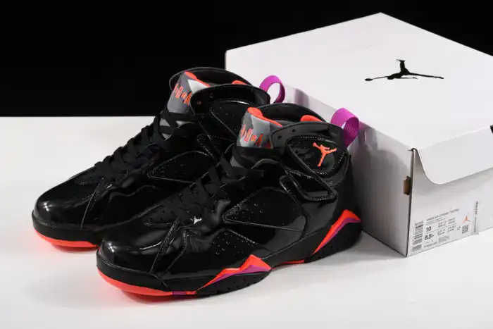 Kick Theory Duluth Air Jordan 7 Retro Black Patent 313358-006 0124