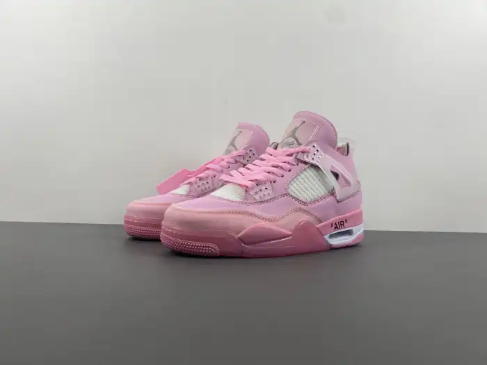 Kick Theory OFF-WHITE X JORDAN 4 PINK 0124