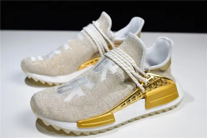 Kick Theory Duluth Pharrell adidas NMD Hu China Gold HAPPY F99762 0122