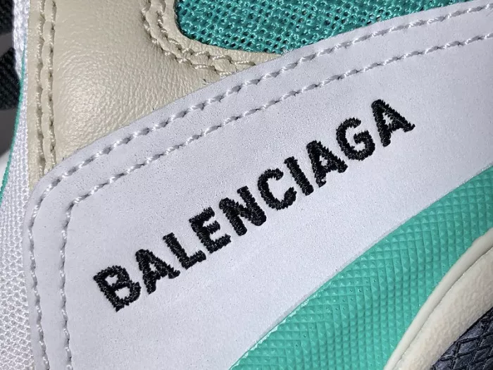 Balencaiga Triple S White Grey Turquoise (W) 524039 W09OH 3005 0113