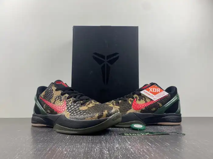 Kick Theory Nike Kobe 6 Protro Italian Camo FQ3546-001 0130