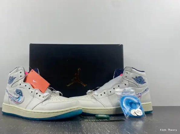 Kick Theory Golf High Michelle Retro 1 West NRG 2 Jordan FV3565-100 Aloha Wie 0223