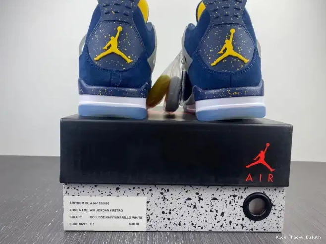 Kick Theory Duluth 4 AJ4-1036660 Michigan Jordan Air (PE) Retro 0221