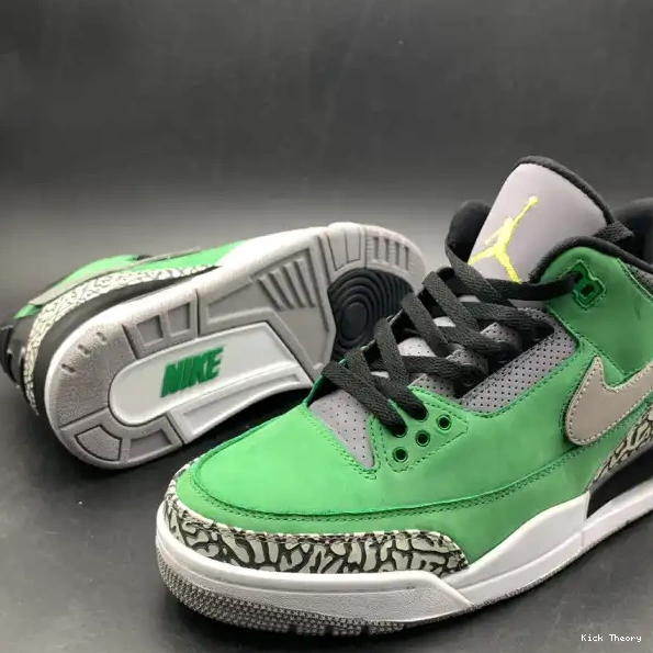 Kick Theory Duluth Ducks Air 3 AJ3 PE Tinker Oregon shoes 867493 Retro Jordan 0224