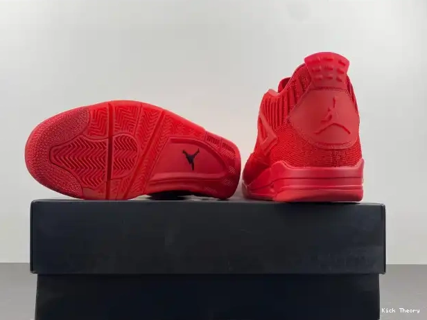 Kick Theory Duluth Red Flyknit Retro AQ3559-600 Jordan 4 0214