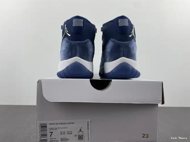 Kick Theory Midnight Jordan Air Navy Velvet AR0715-441 WMNS 11 0210