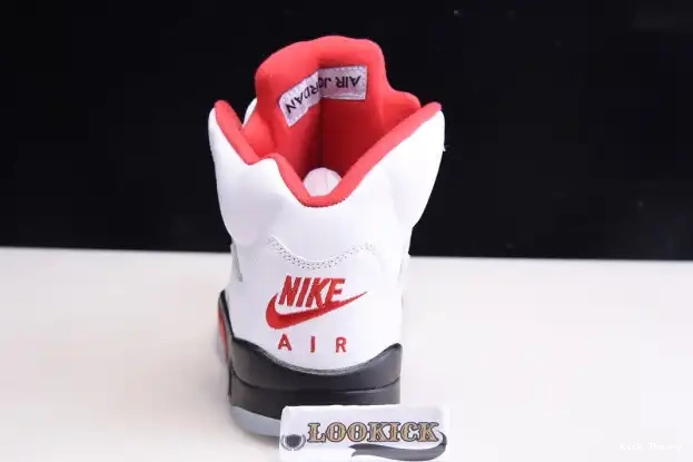 Kick Theory Red Retro (2020) 5 Jordan DA1911-102 Silver Air Fire Tongue 0227