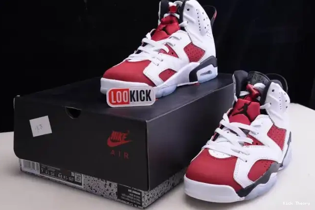 Kick Theory 6 AIR RETRO 'CARMINE' 2021 CT8529-106 JORDAN 0225