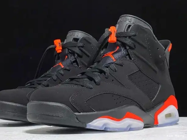 Kick Theory Duluth Infrared Air Jordan 6 Retro 384664-060 OG Black 0214