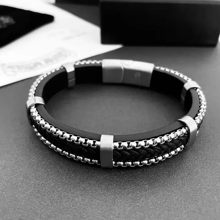 Kick Theory Duluth Chrome He@rts Bracelet 0202