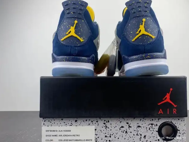 Kick Theory Duluth 4 AJ4-1036660 Michigan Jordan Air (PE) Retro 0221