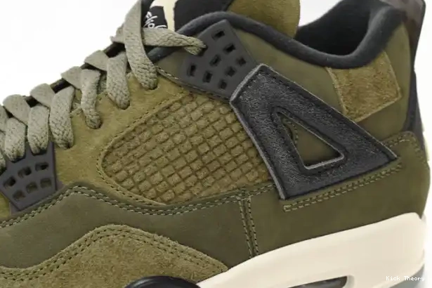 Kick Theory Jordan Air FB9927-200 4 Craft Olive Medium 0223