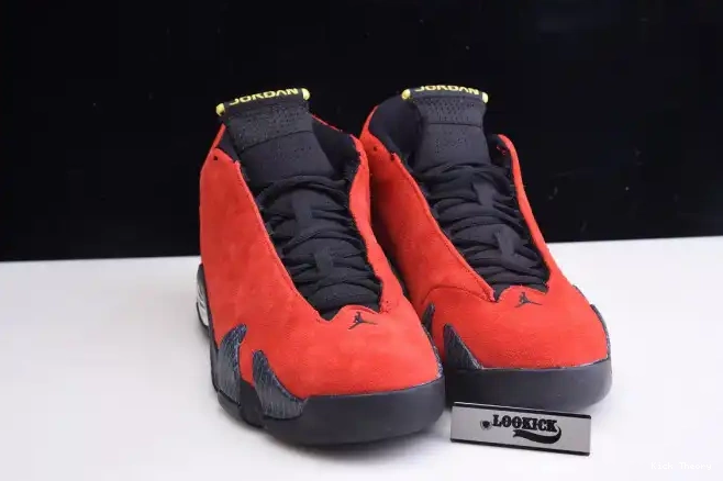 Kick Theory Jordan Red Air 14 654459-670 Retro Challenge 0214