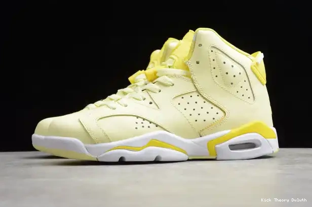 Kick Theory (GS) Air Retro 6 Jordan Dynamic 543390-800 Floral Yellow 0215