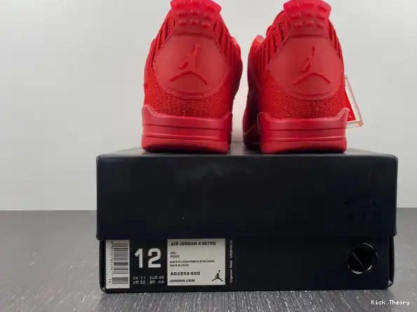 Kick Theory Duluth Red Flyknit Retro AQ3559-600 Jordan 4 0214