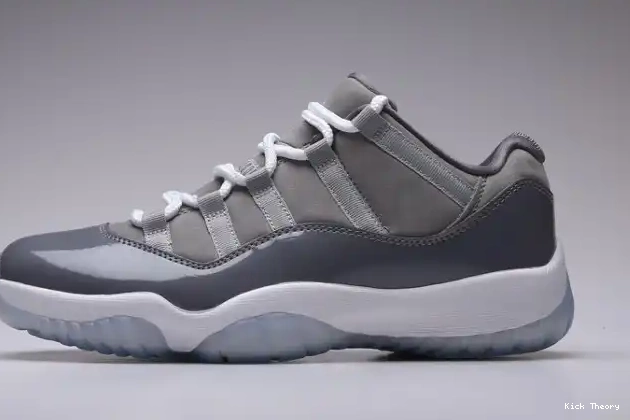 Kick Theory Air 11 Cool Grey 528895-003 Jordan Low 0219