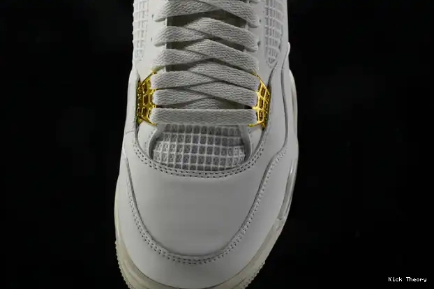 Kick Theory AQ9129-170 Jordan 4 Gold Metallic Retro 0218