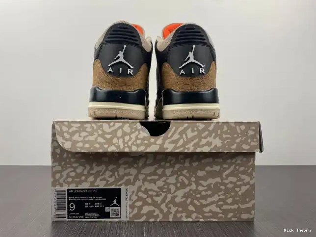 Kick Theory CT8532-008 Elephant Jordan 3 Air Desert 0222