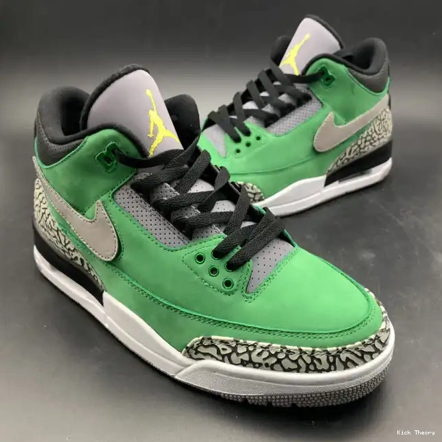 Kick Theory Duluth Ducks Air 3 AJ3 PE Tinker Oregon shoes 867493 Retro Jordan 0224