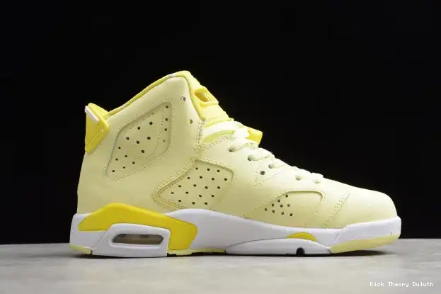 Kick Theory (GS) Air Retro 6 Jordan Dynamic 543390-800 Floral Yellow 0215