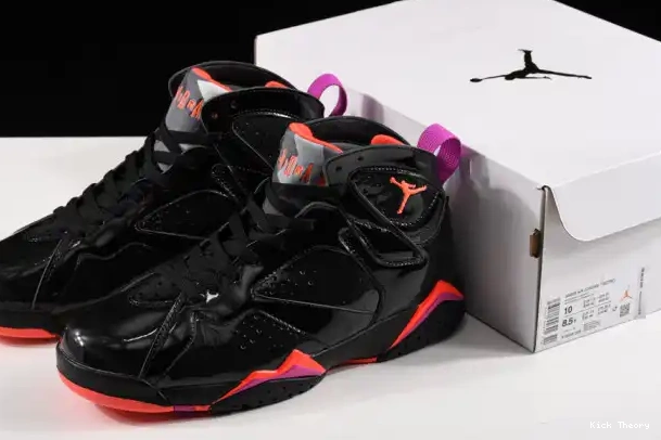 Kick Theory Duluth 313358-006 Jordan Retro 7 Air Patent Black 0223