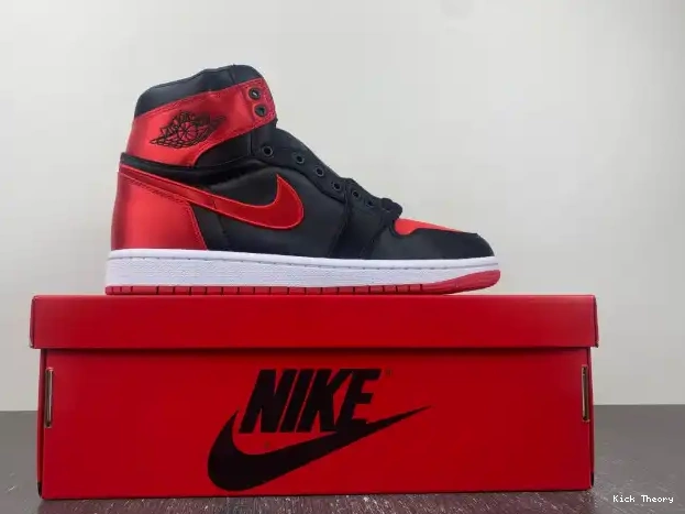 Kick Theory Duluth Bred FD4810-061 Air WMNS OG High Jordan 1 Satin 0219