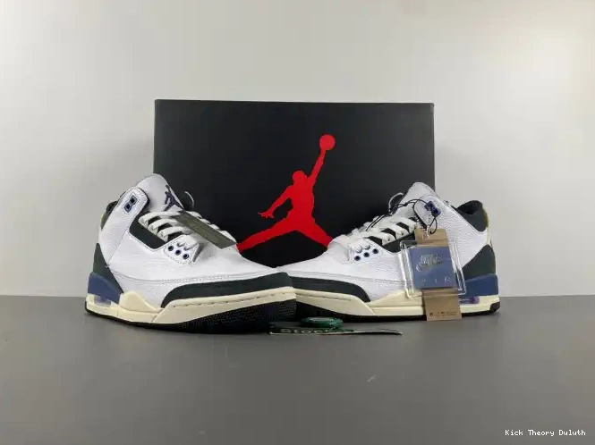 Kick Theory Diffused Ma Air A x Jordan 3 OG Maniere SP Blue HV8571-100 0213