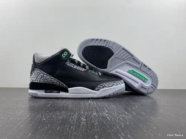 Kick Theory Duluth Green Glow CT8532-031 Jordan Air 3 0224