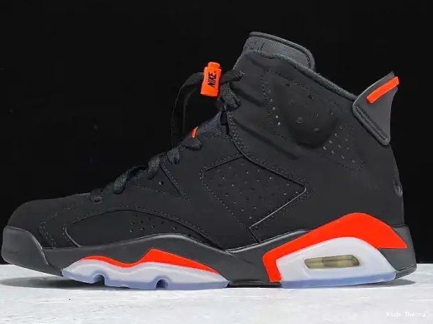 Kick Theory Duluth Infrared Air Jordan 6 Retro 384664-060 OG Black 0214