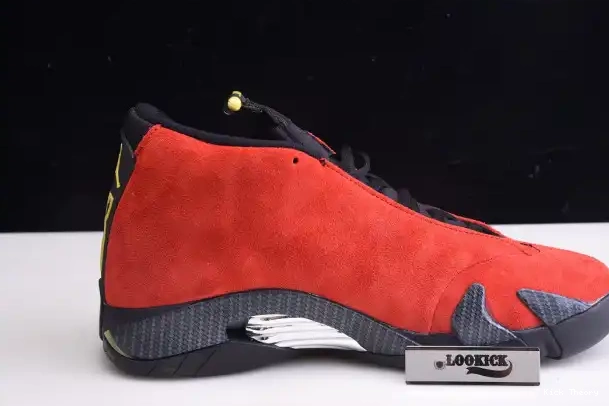 Kick Theory Jordan Red Air 14 654459-670 Retro Challenge 0214