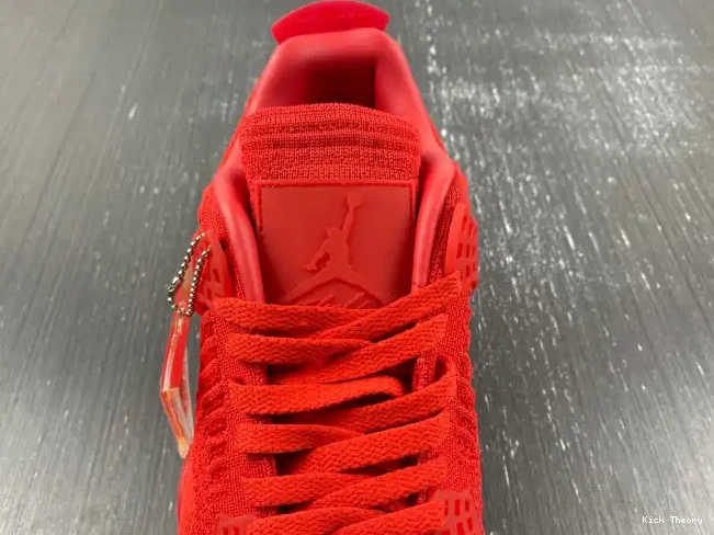 Kick Theory Duluth Red Flyknit Retro AQ3559-600 Jordan 4 0214