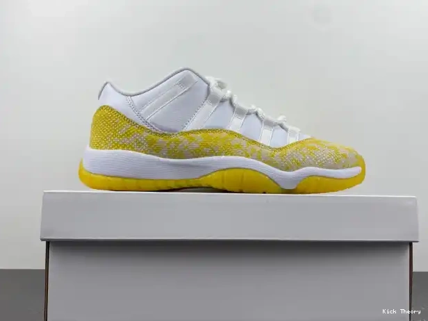 Kick Theory Duluth Jordan Yellow Low WMNS AH7860-107 Snakeskin 11 Air 0219