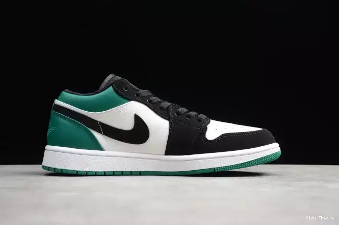 Kick Theory Duluth 553558-113 Black Mystic White Low 1 Green Jordan Air 0207