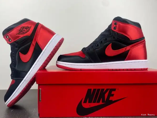 Kick Theory Duluth Bred FD4810-061 Air WMNS OG High Jordan 1 Satin 0219