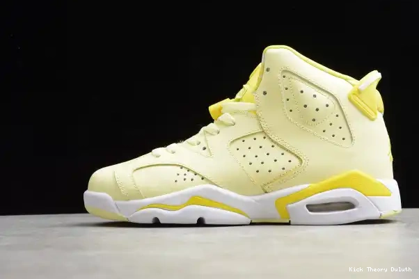 Kick Theory (GS) Air Retro 6 Jordan Dynamic 543390-800 Floral Yellow 0215