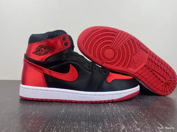 Kick Theory Duluth Bred FD4810-061 Air WMNS OG High Jordan 1 Satin 0219