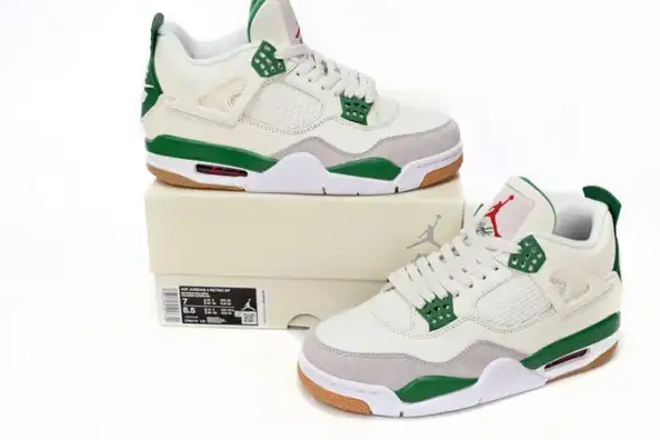 Kick Theory Retro SB Pine DR5415-103 Jordan 4 Green 0211