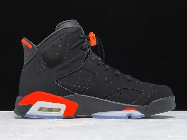 Kick Theory Duluth Infrared Air Jordan 6 Retro 384664-060 OG Black 0214